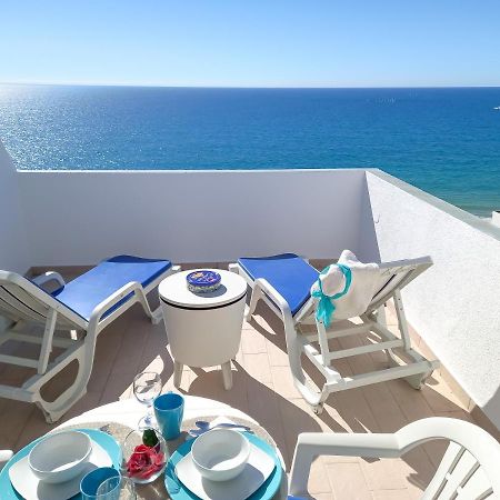 Mira Atlantico 13- Terraco Com Vista Mar E Cidade, Wifi, 80Mt Praia Quarteira Exteriér fotografie