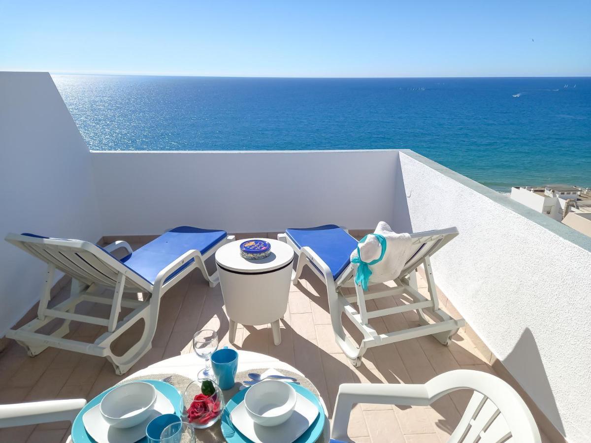 Mira Atlantico 13- Terraco Com Vista Mar E Cidade, Wifi, 80Mt Praia Quarteira Exteriér fotografie